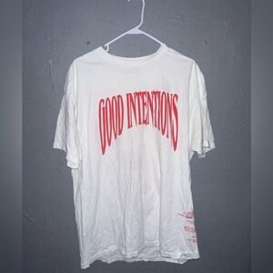 NAV x Vlone “Good Intentions” White Tee Shirt - Size XL 🔥⭐️